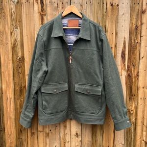 Taylor Stitch Mechanic Jacket in Olive Boss Duck XL 44